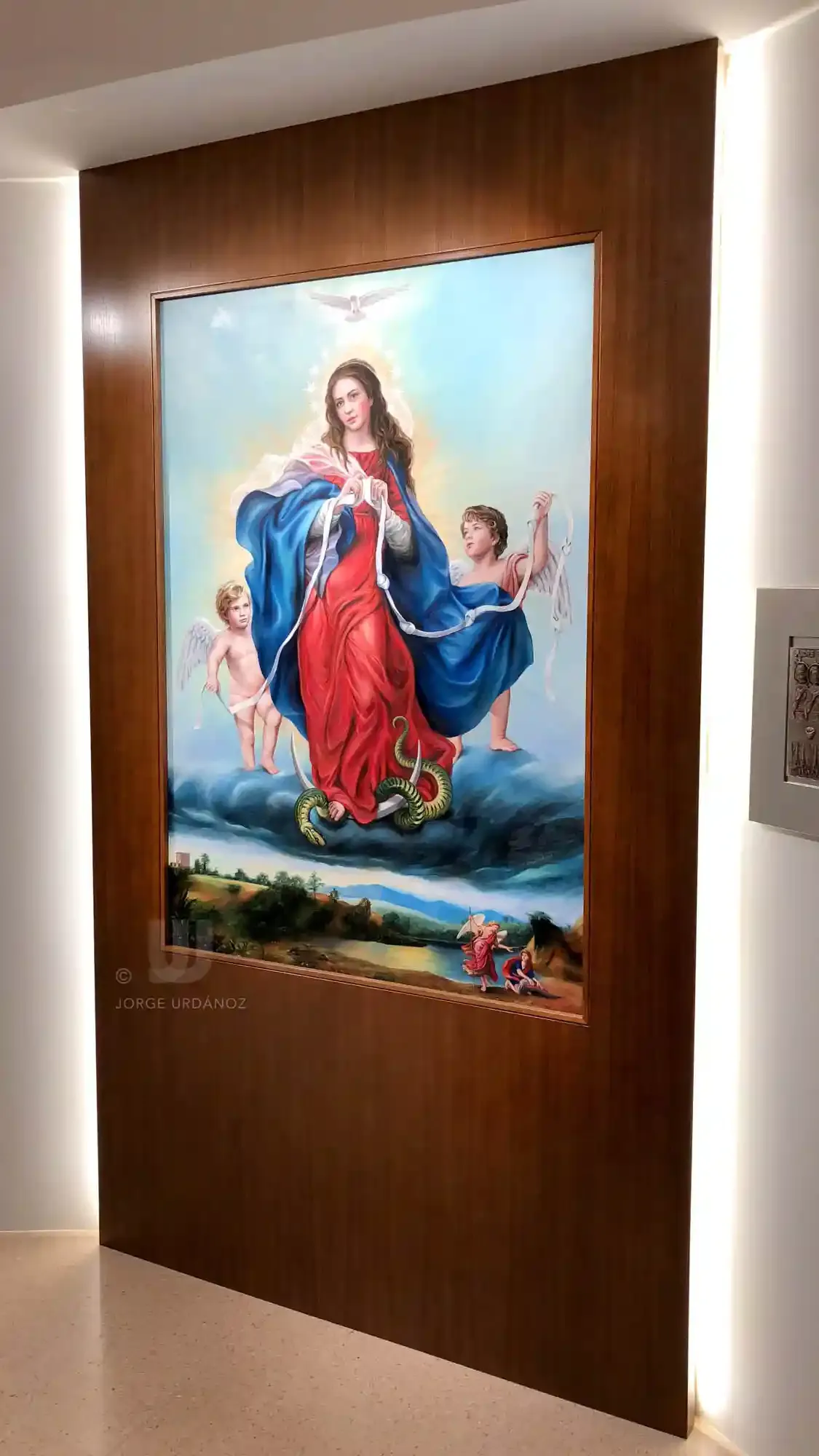 Retablo de la Virgen Desatanudos, Zizur Mayor