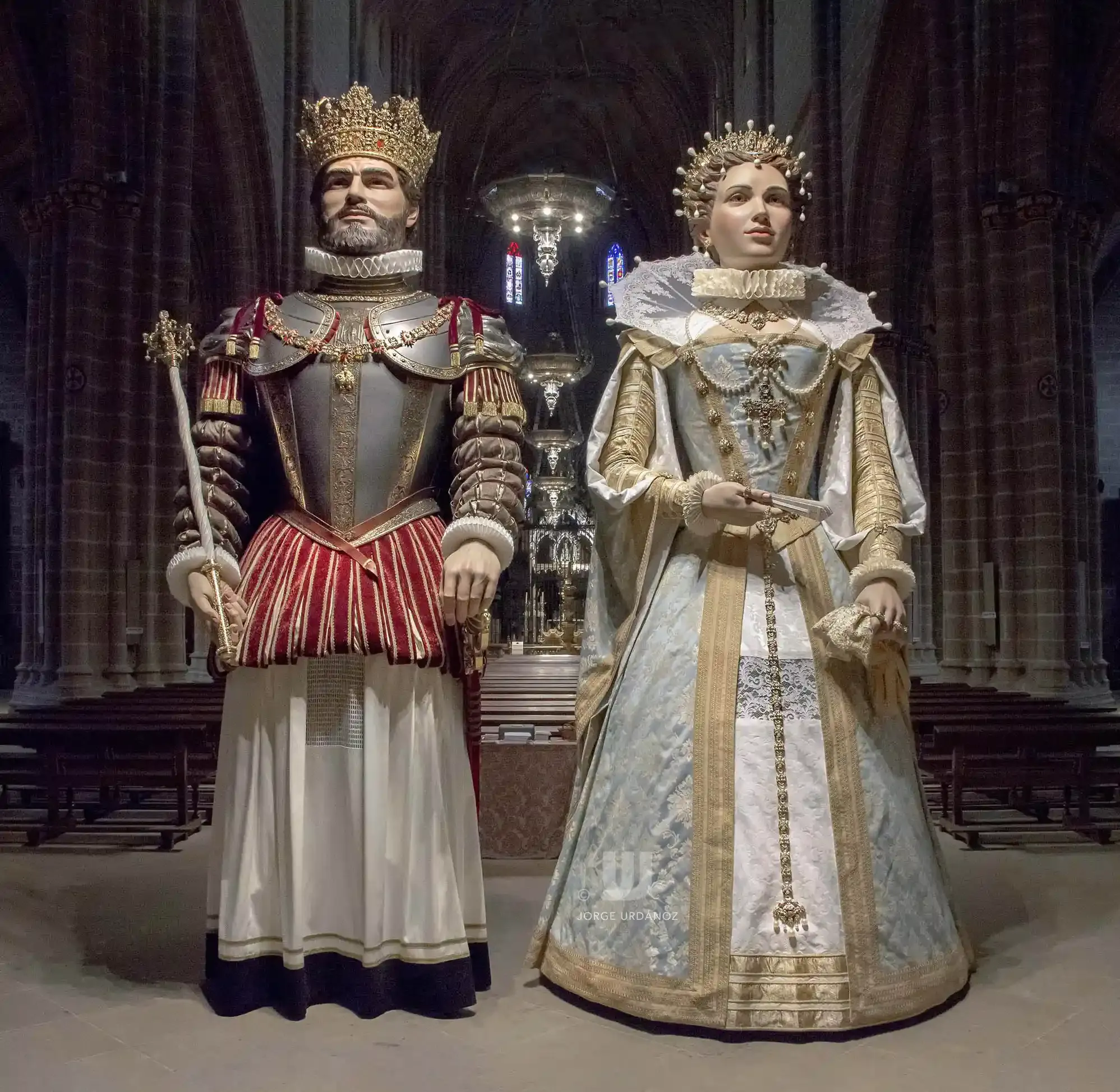 Gigantes de la Catedral de Pamplona