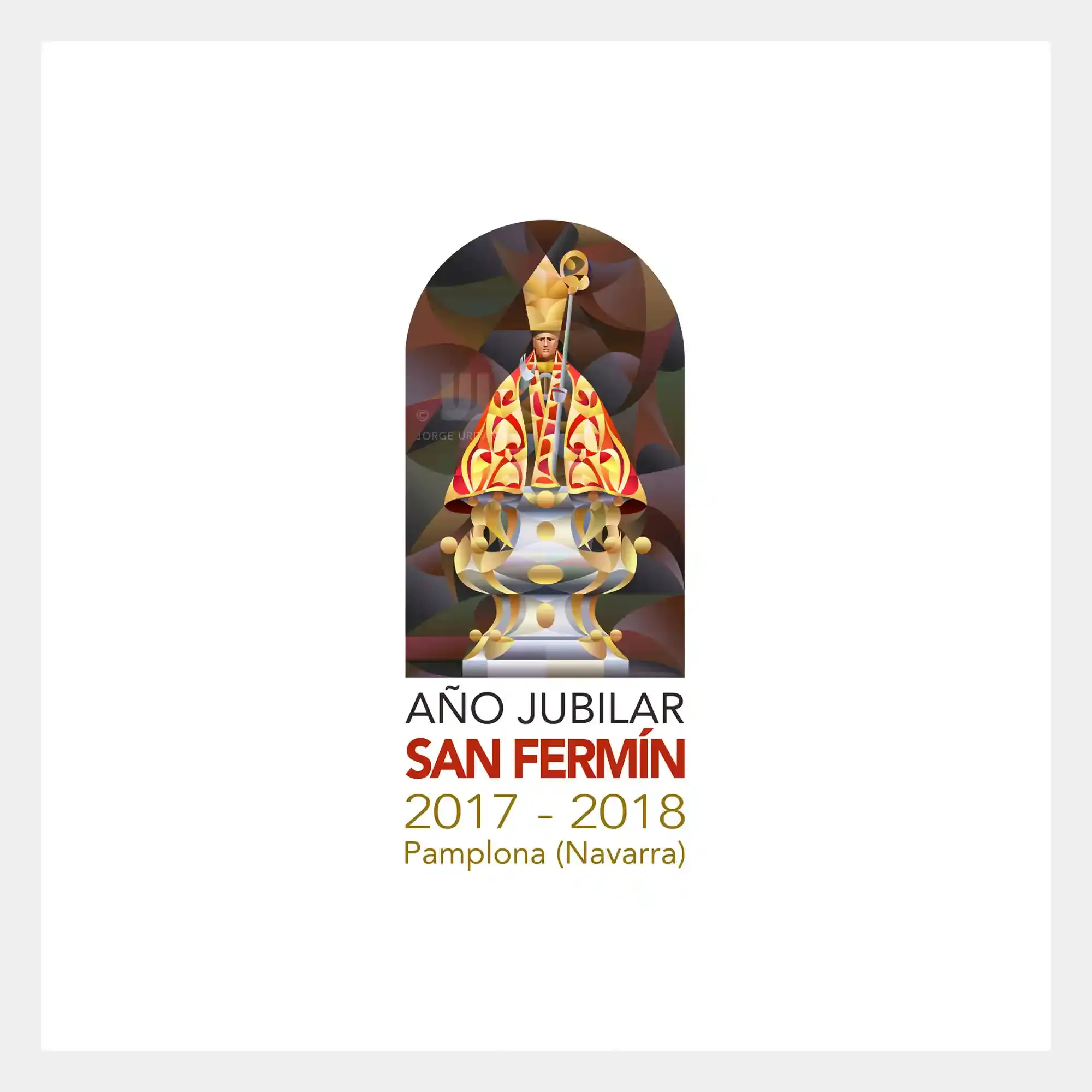 Dis 100 J Logotipo Jorge Urdanoz